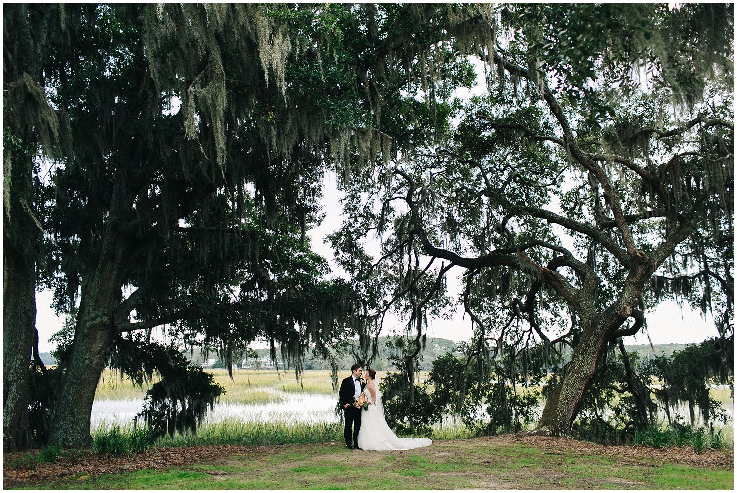 wedding at cypress trees plantation