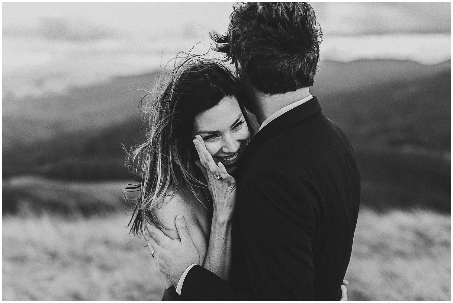 Mountain Engagement Session Asheville