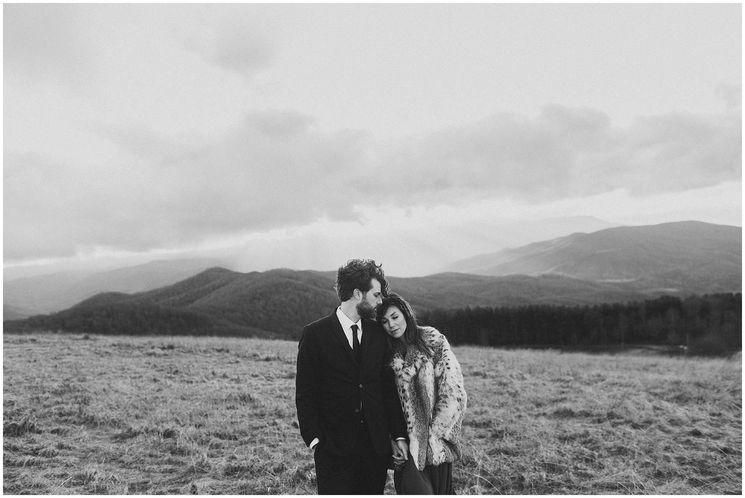 Mountain Engagement Session Asheville