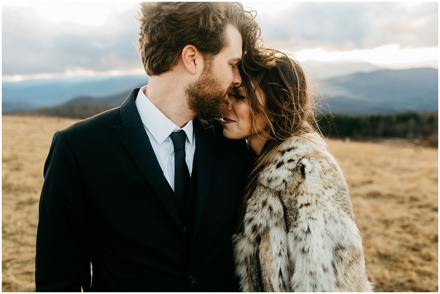 Mountain Engagement Session Asheville