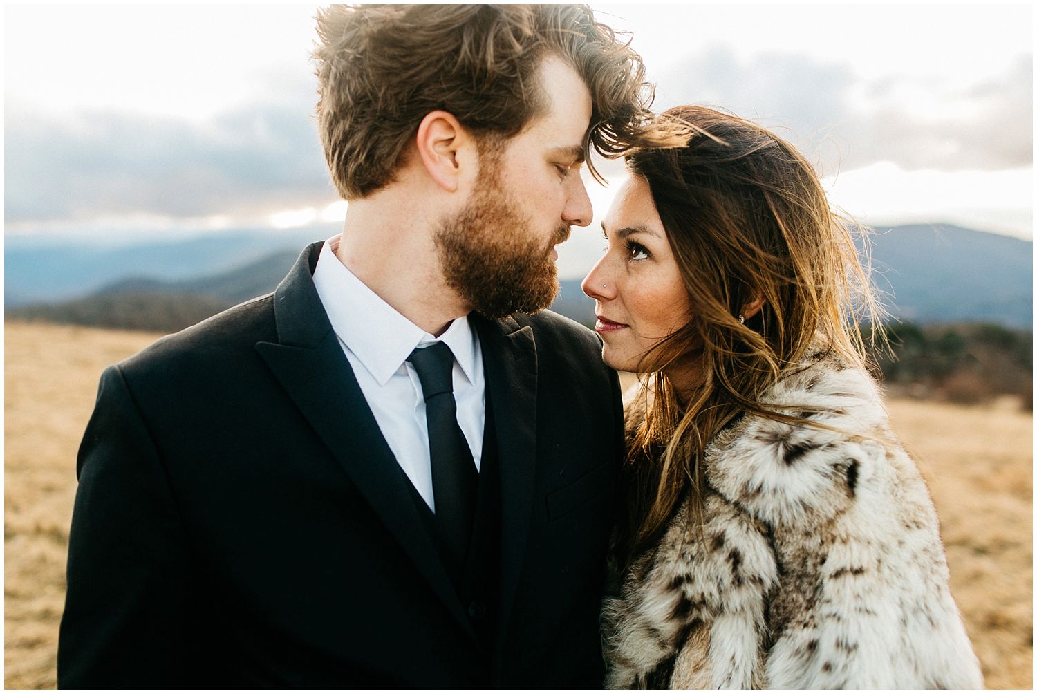 Mountain Engagement Session Asheville