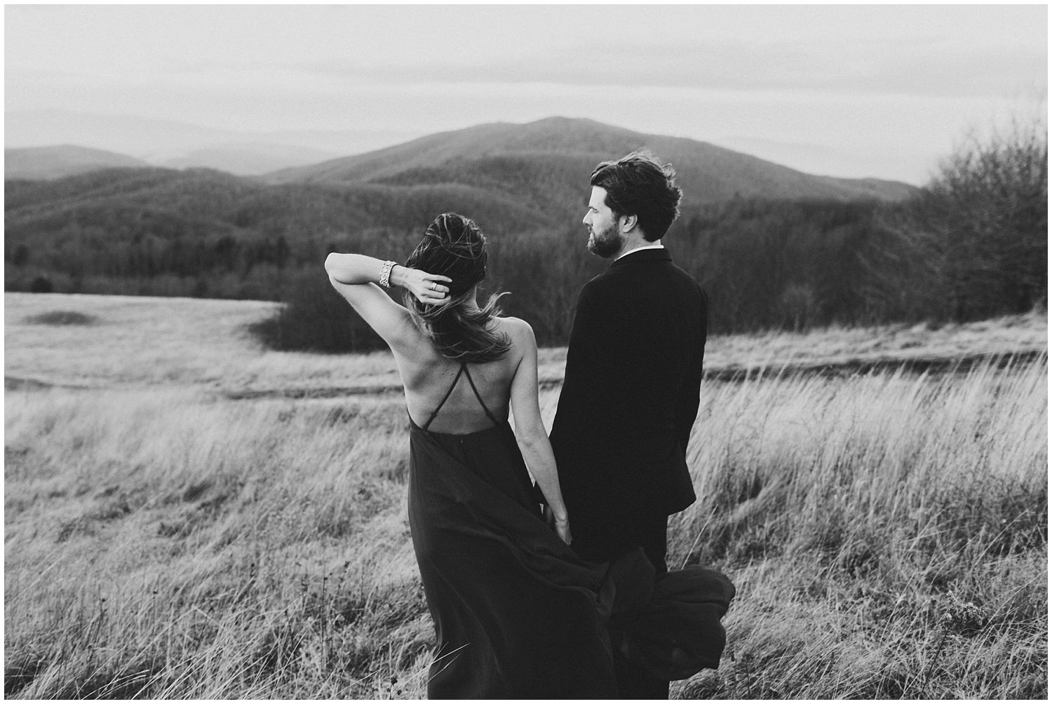 Mountain Engagement Session Asheville