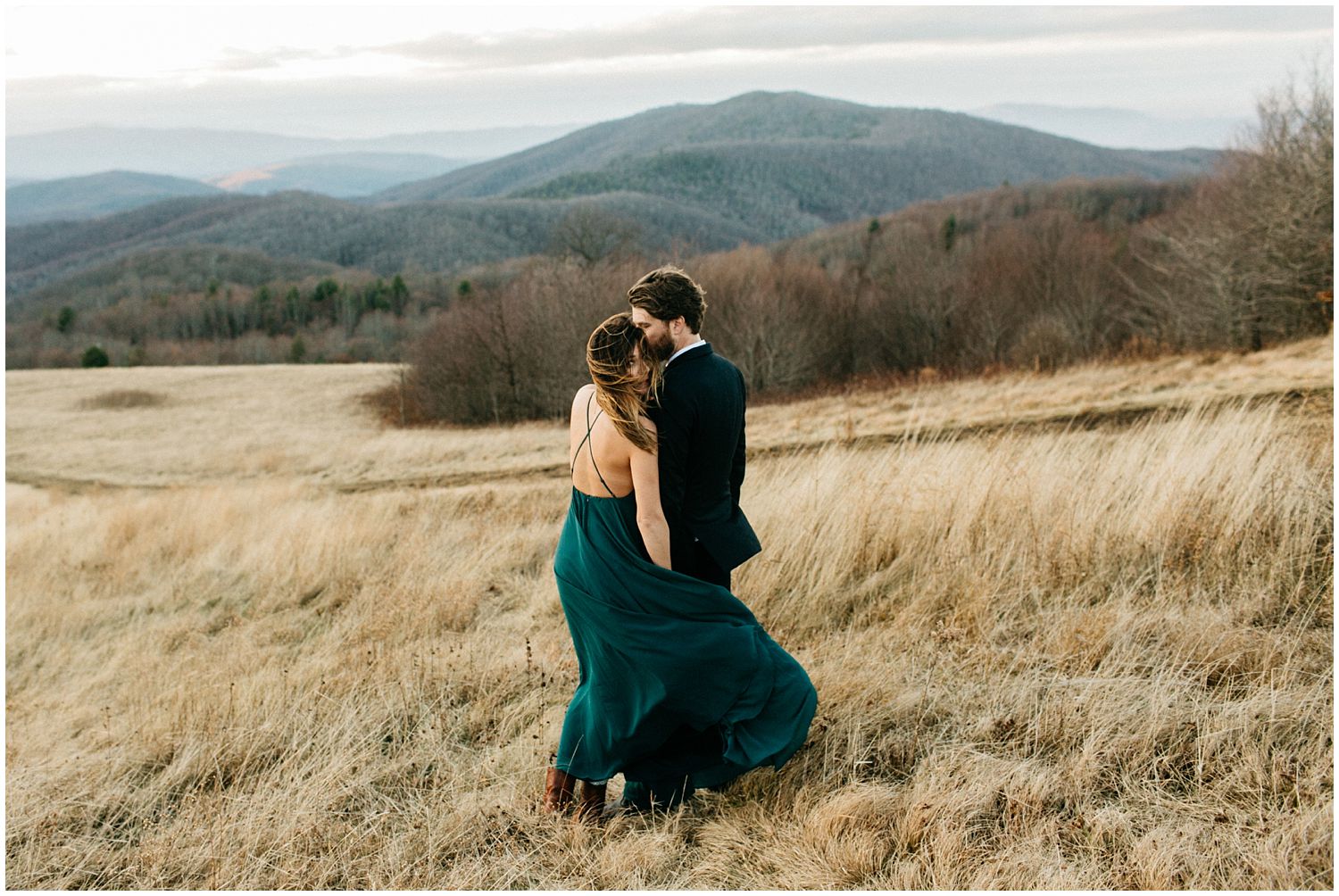 Mountain Engagement Session Asheville