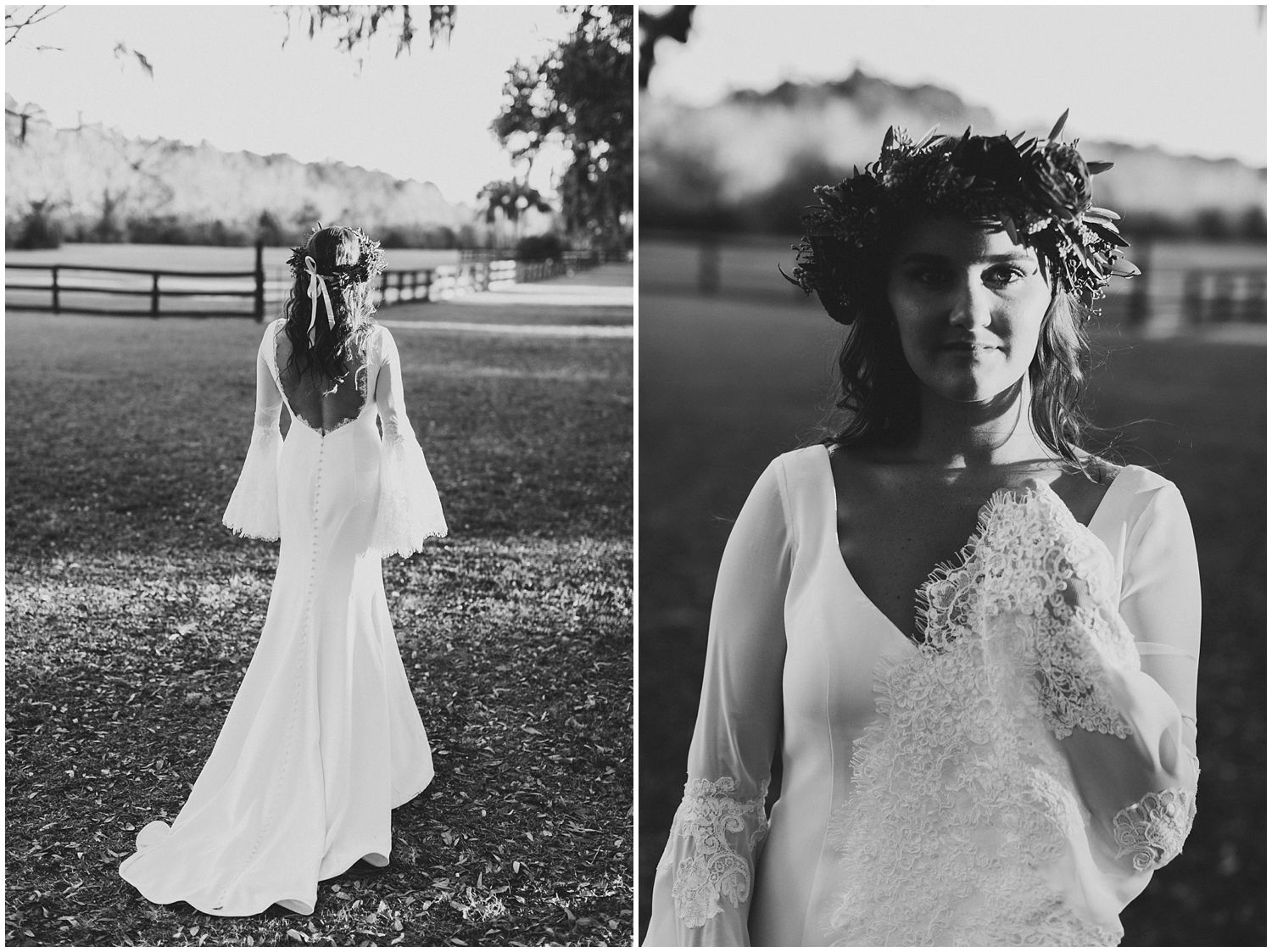 boone hall plantation boho bride