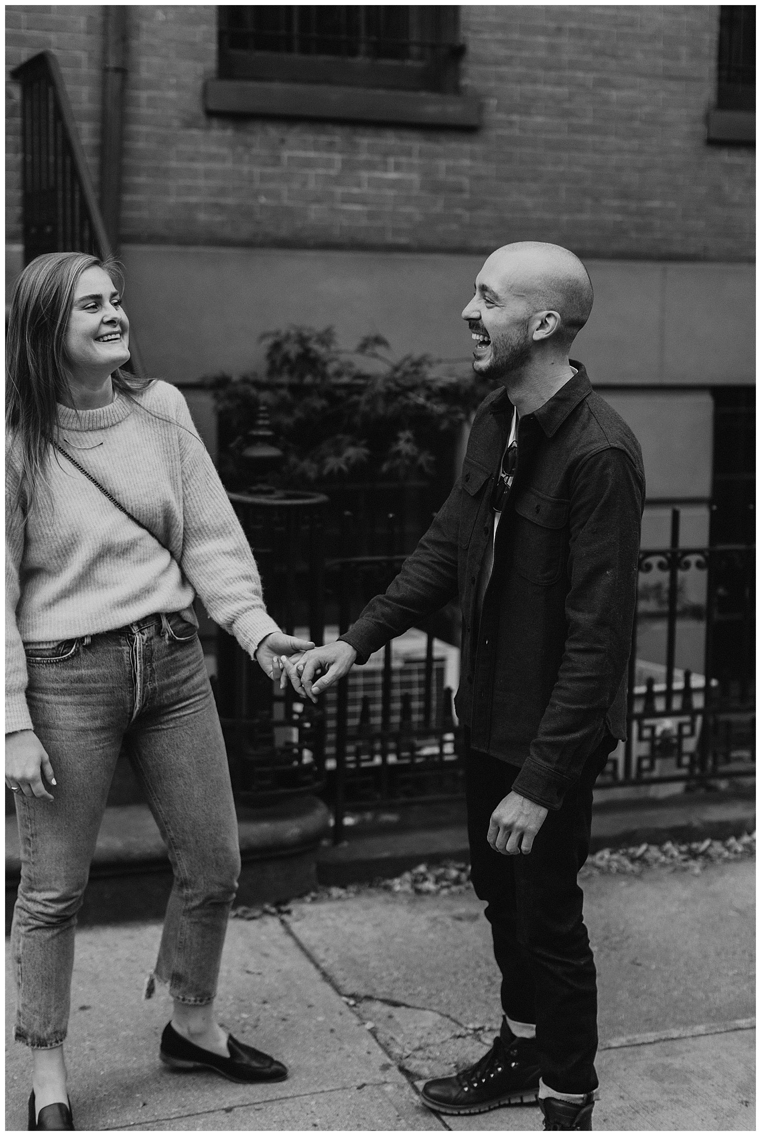 Engagement pictures in NYC