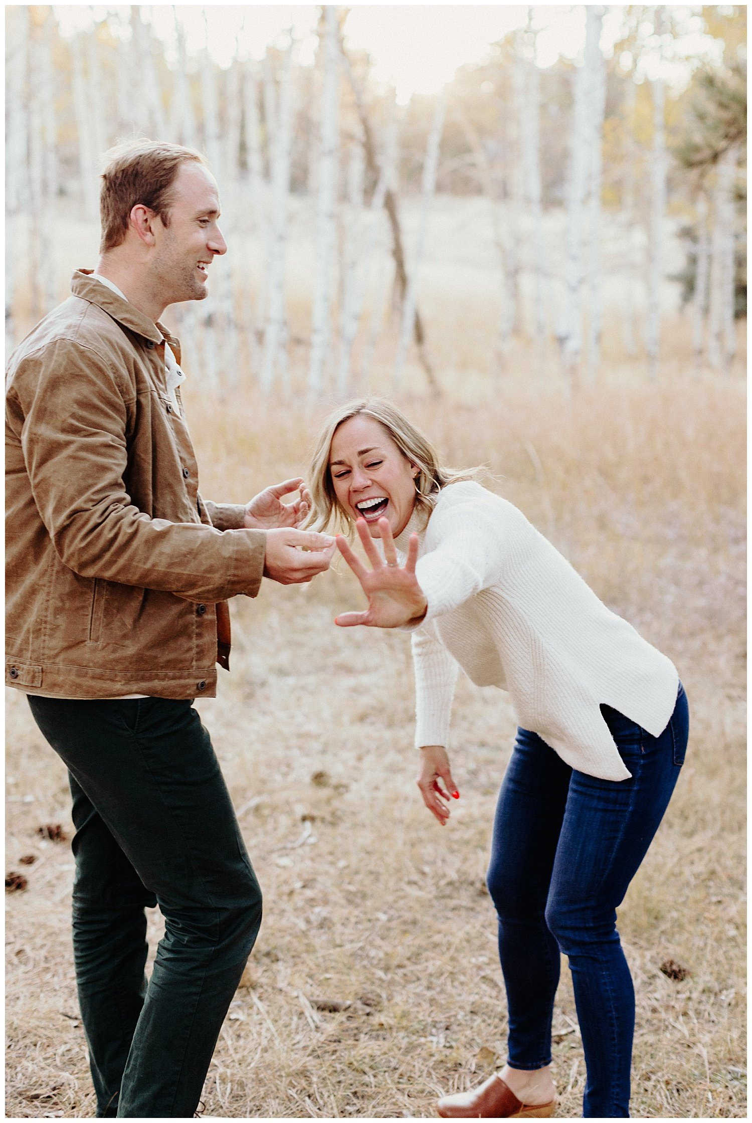 girl gets engaged surprise