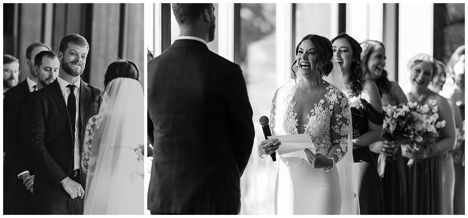 emotional vows during ceremony