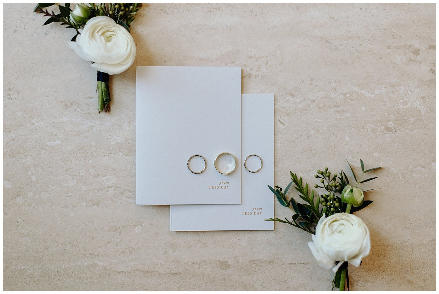 simple wedding day details vow books