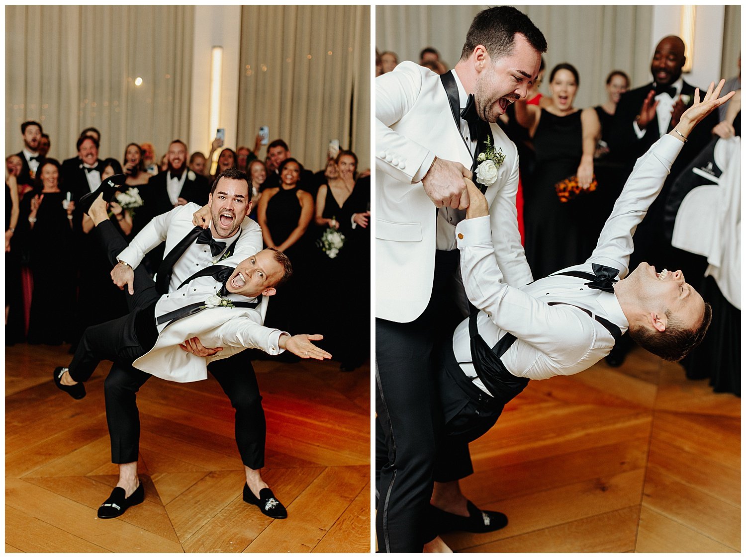 choreographed first dance for two grooms