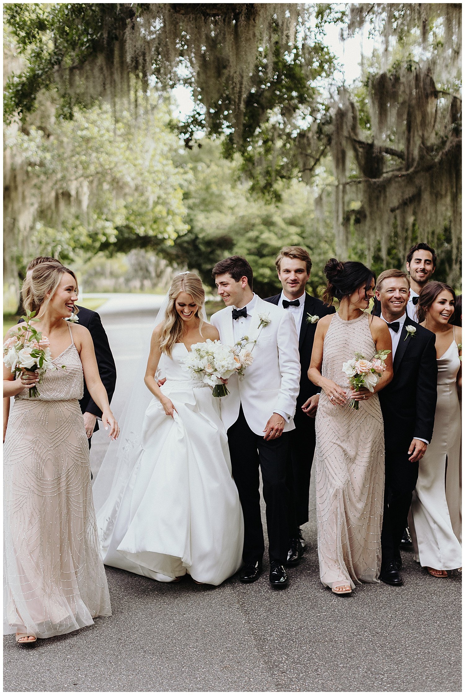 wedding party on Debordieu