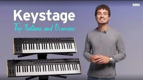 KORG Keystage Poly Aftertouch Controller - Top Features and Overview