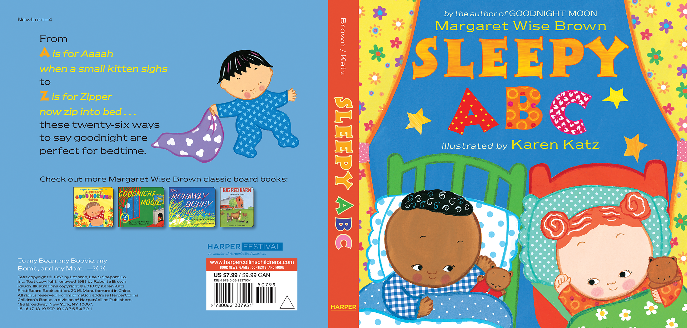 Sleepy ABC board book