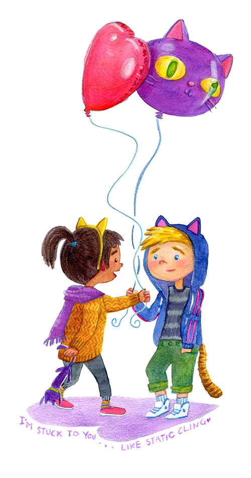 Static Cling Valentine