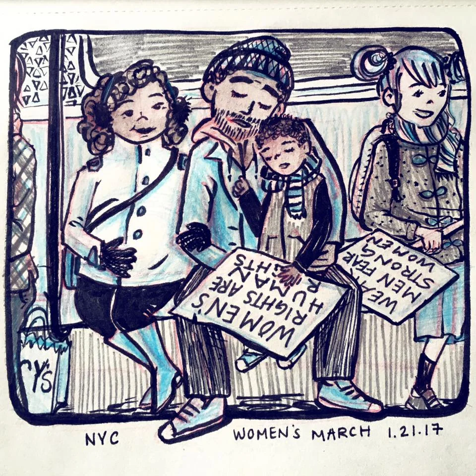 NYC Women's March 2017