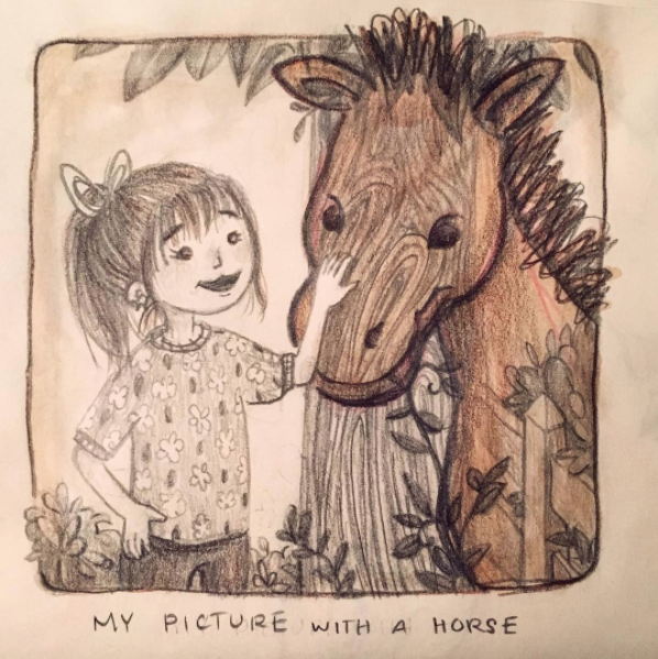 My Picture With A Horse