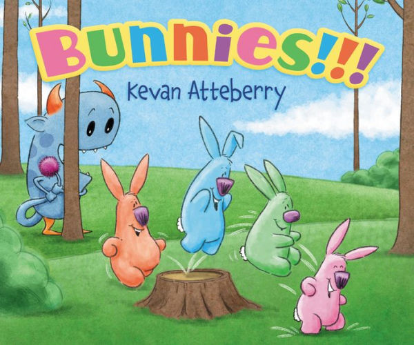 Bunnies!!! board book cover