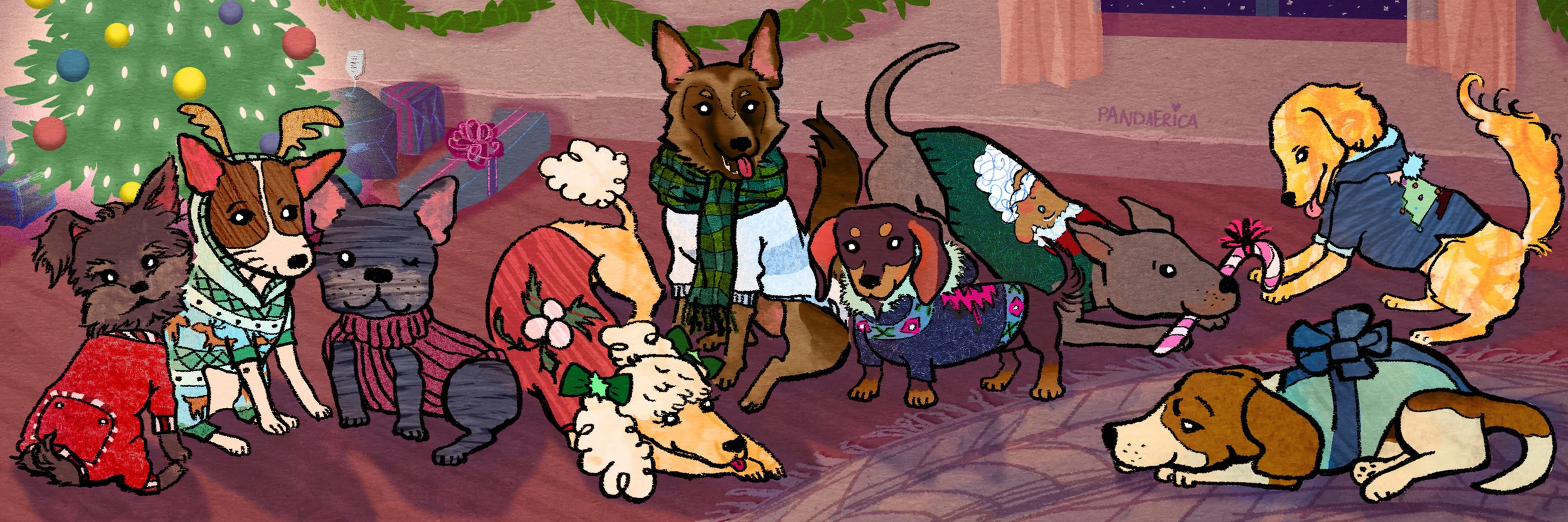 9 Dogs Wearing Sweaters