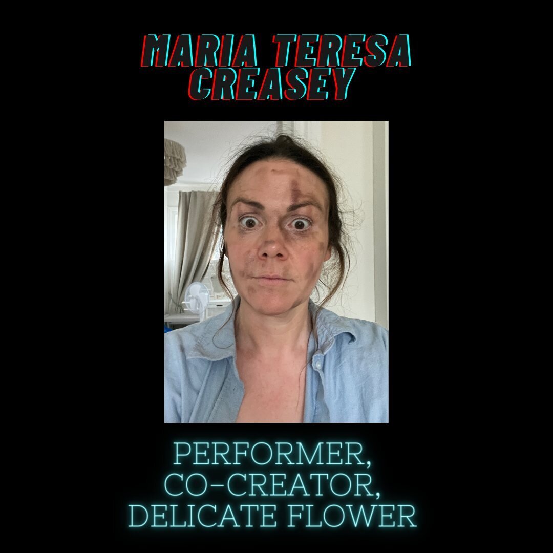 Our final intro is our very own performer, co-creator and mom - Maria Teresa.

A graduate of the Royal Conservatoire of Scotland she has performed in film, theatre, TV as well as voiceovers. 

Maria has a toddler for a make up artist. He works miracl