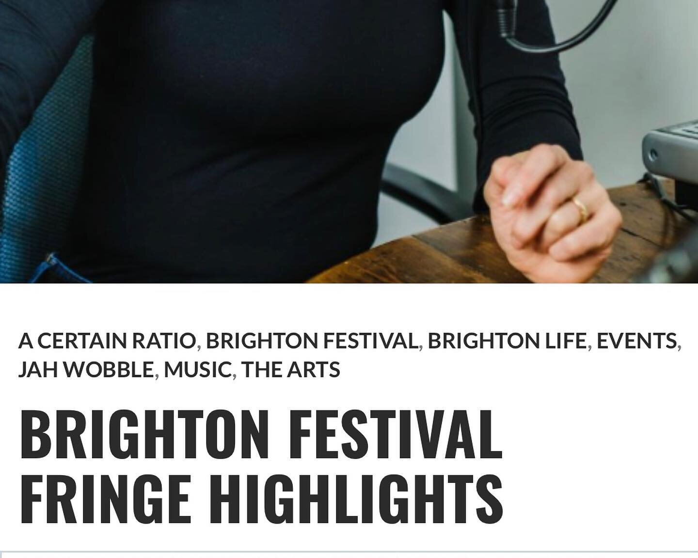 Thanks to The Westhill Whistler for including us in their Brighton Fringe Highlights! @brightonfringe we can&rsquo;t wait! 
Catch us:
🗓️31st May 1st June 7:46pm
📍The Rotunda: Squeak 
🎟️ https://www.brightonfringe.org/events/degenerate/

let&rsquo;