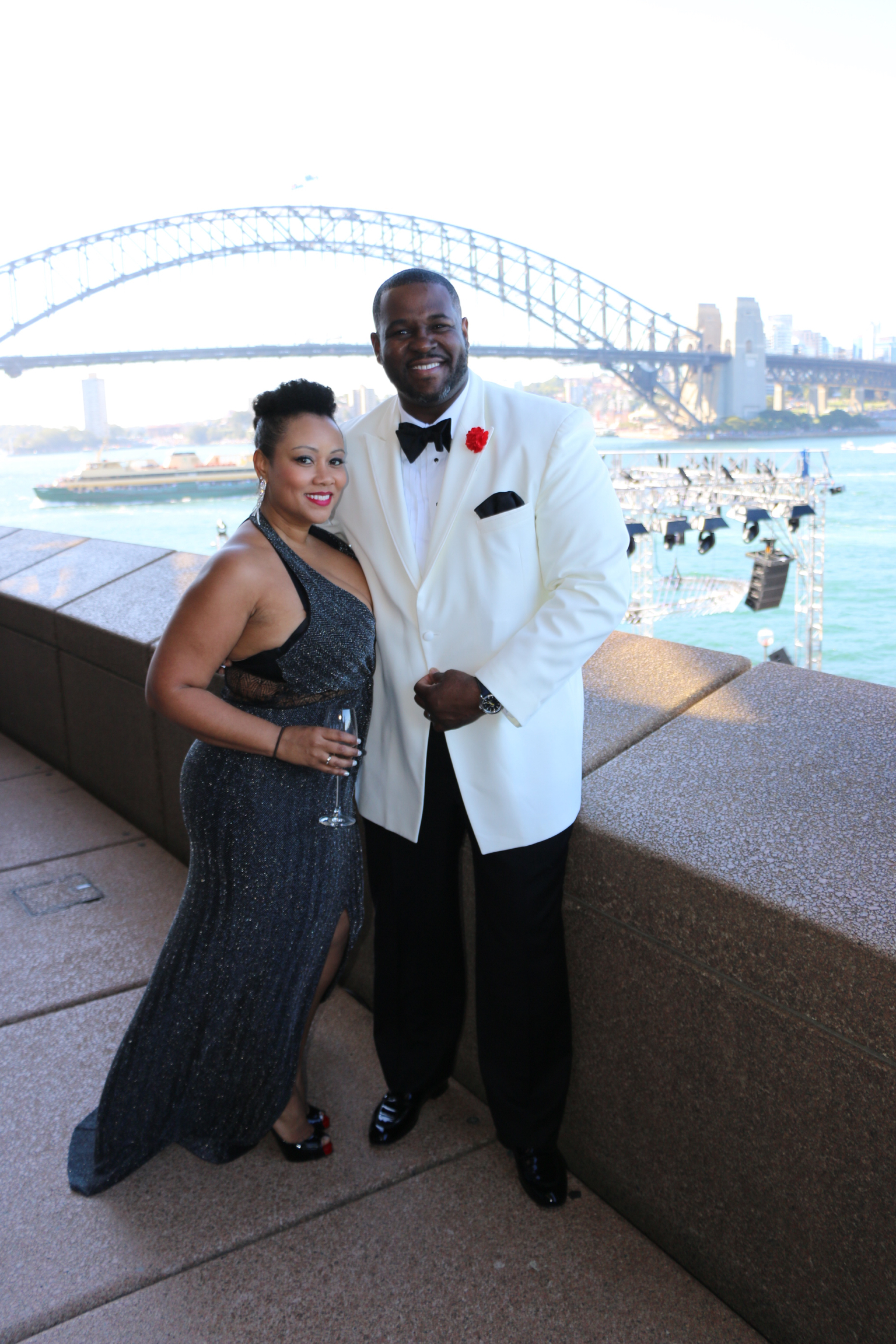 balcony of the sydney opera house, nye 2015