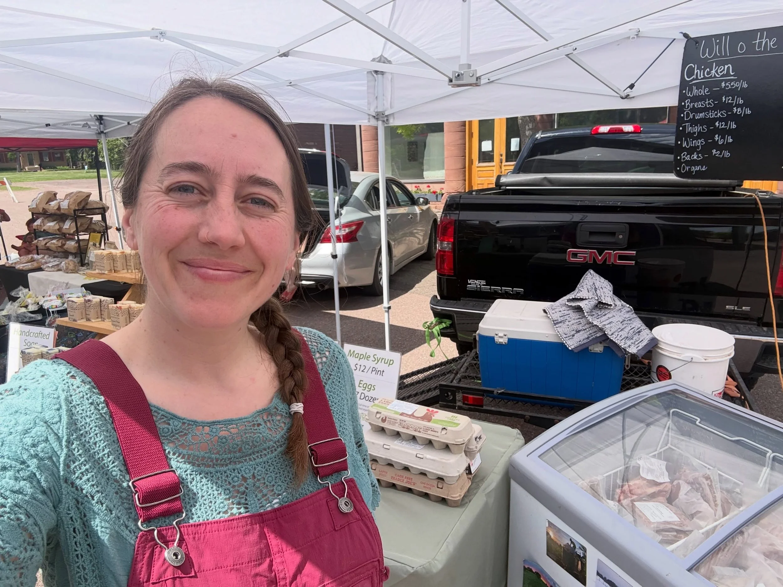 Today is the first Washburn Farmers&rsquo; Market for the season! Come on down by the club from 3 to 6 where we have frozen pork and chicken, along with soap, maple syrup and eggs. It definitely feels like summer today with the 80&deg; weather. Come 