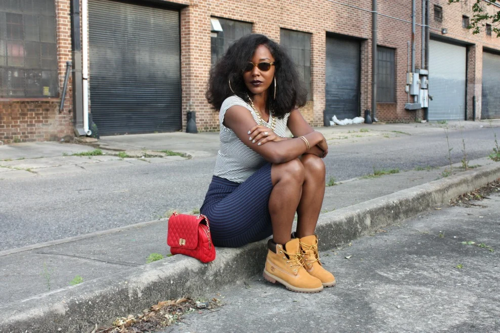girls with timbs