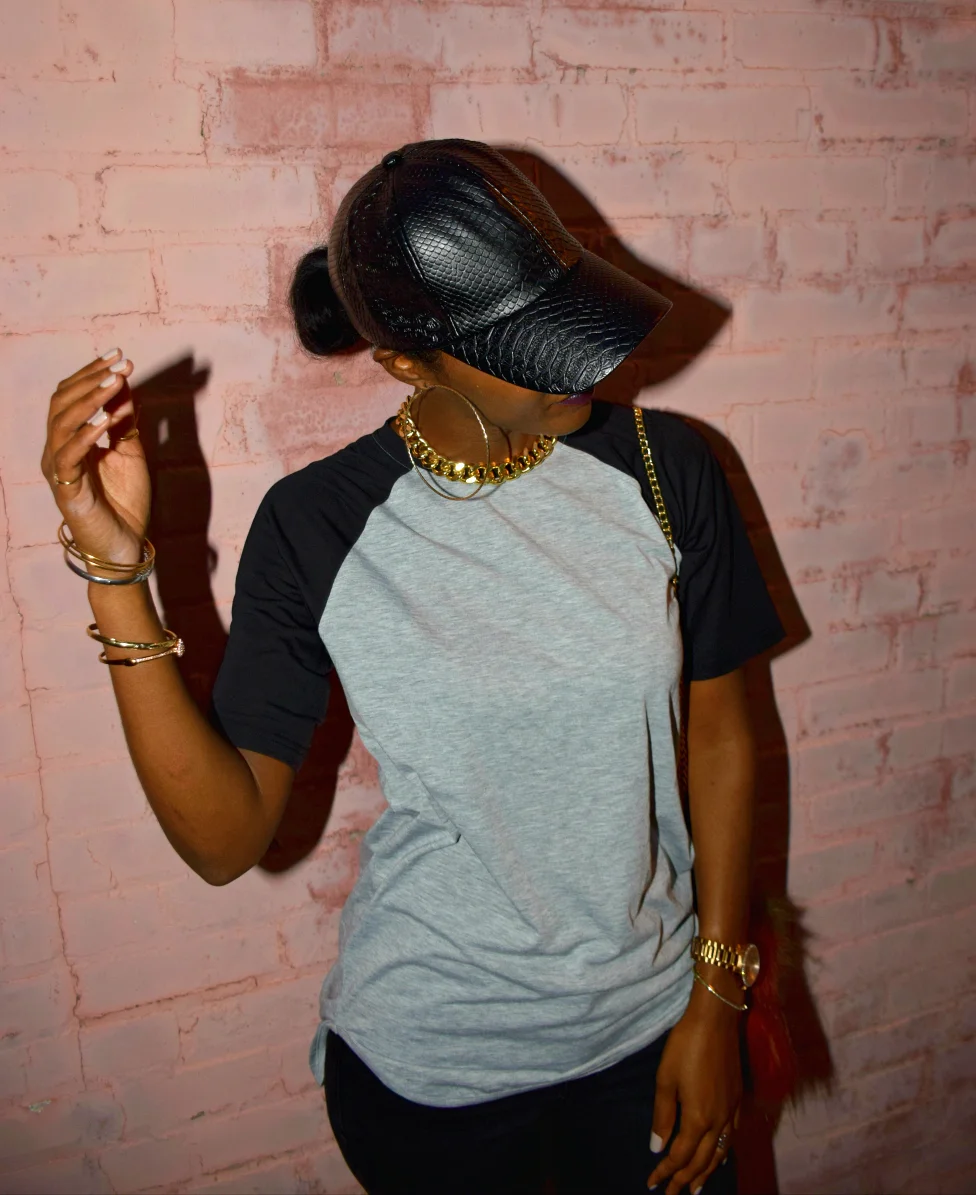 Intuition Black Vegan Leather Hat