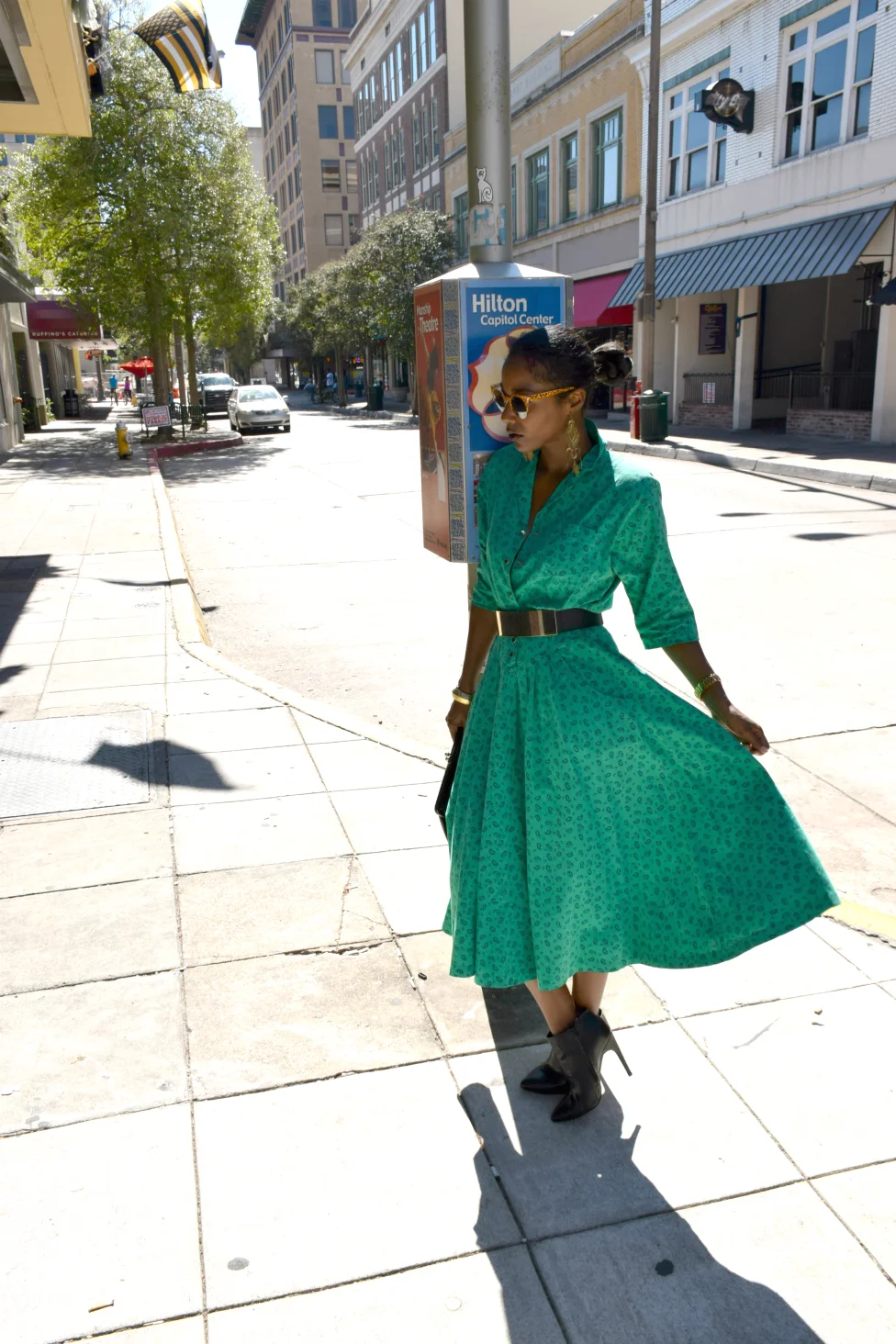 Do The Right Vintage - Green Vintage Dress