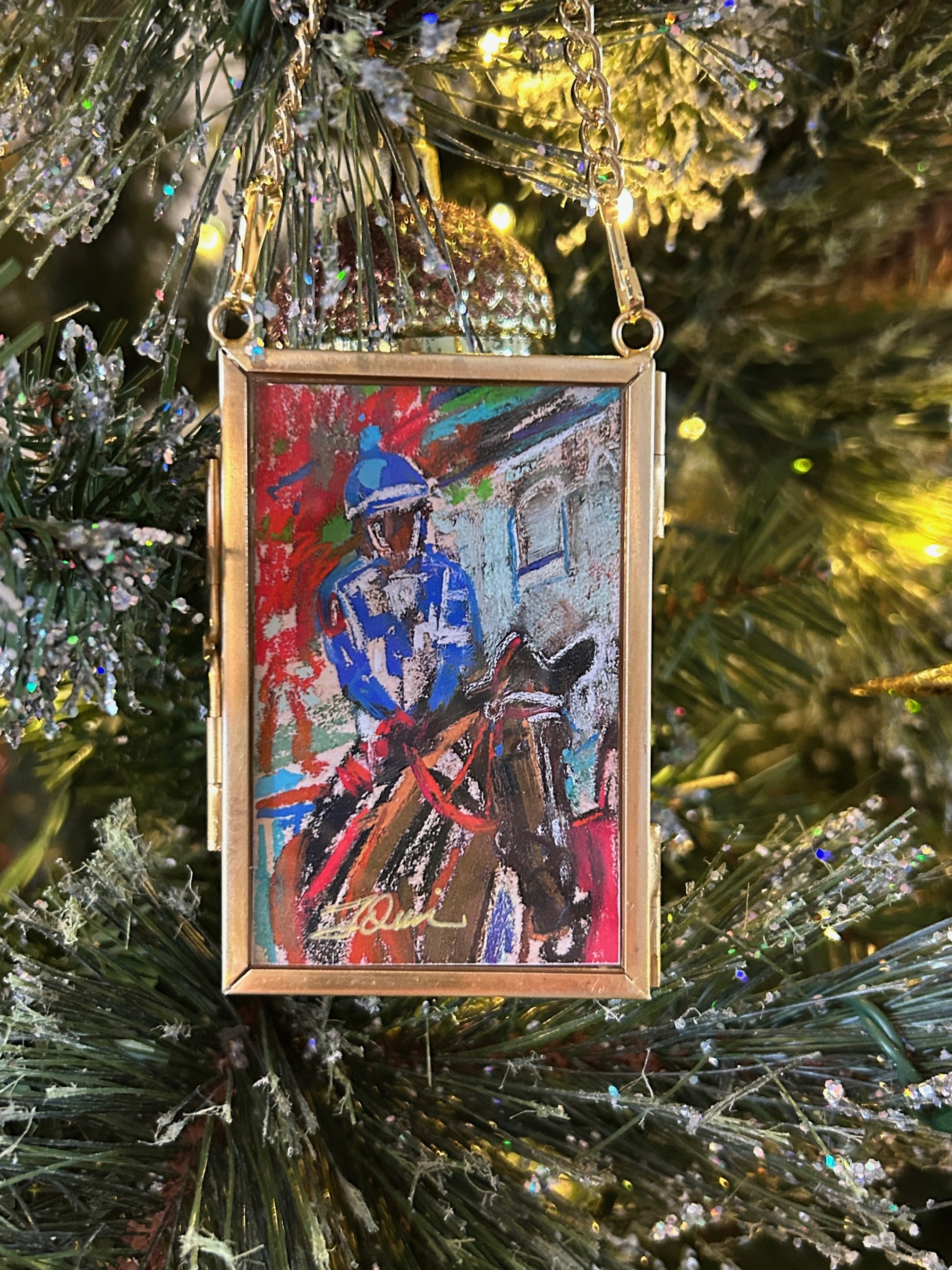 Blue Jockey on tree ornJPG.JPG