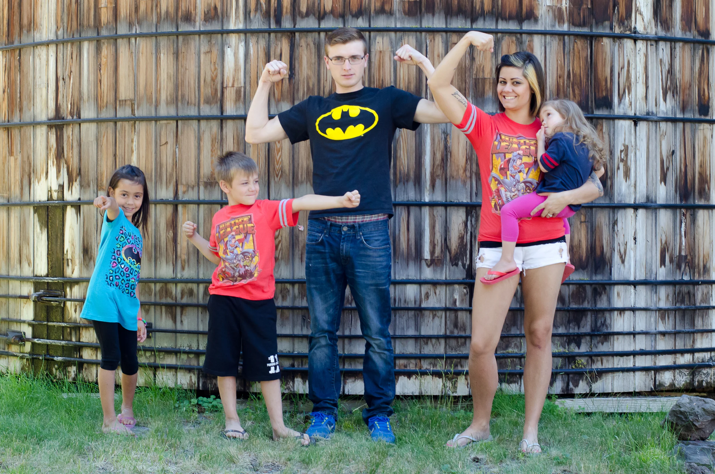 Van Hooser | Super Hero Family Session