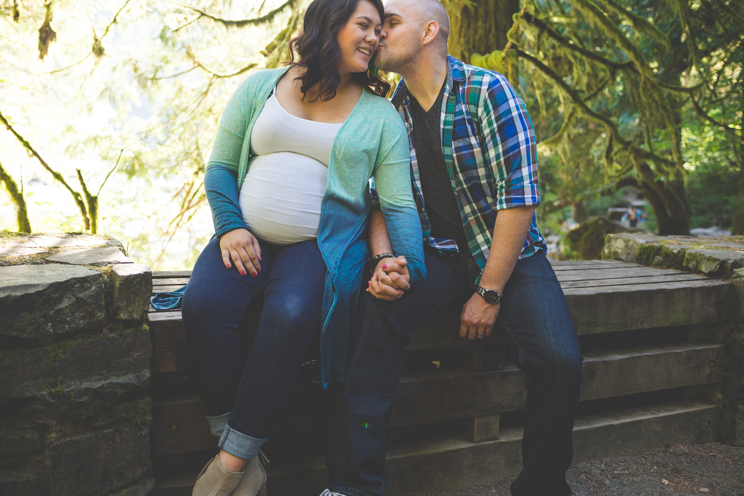 Kimberly & Zach | Moulton Falls Park Maternity Session