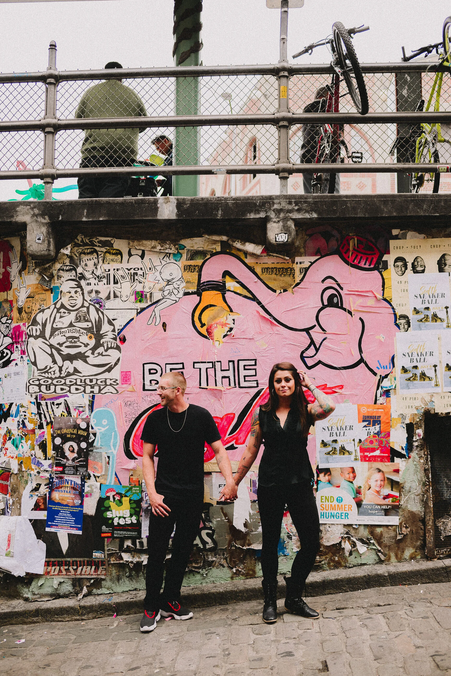 Jessica &amp; Dustin | Downtown Seattle Engagement Session