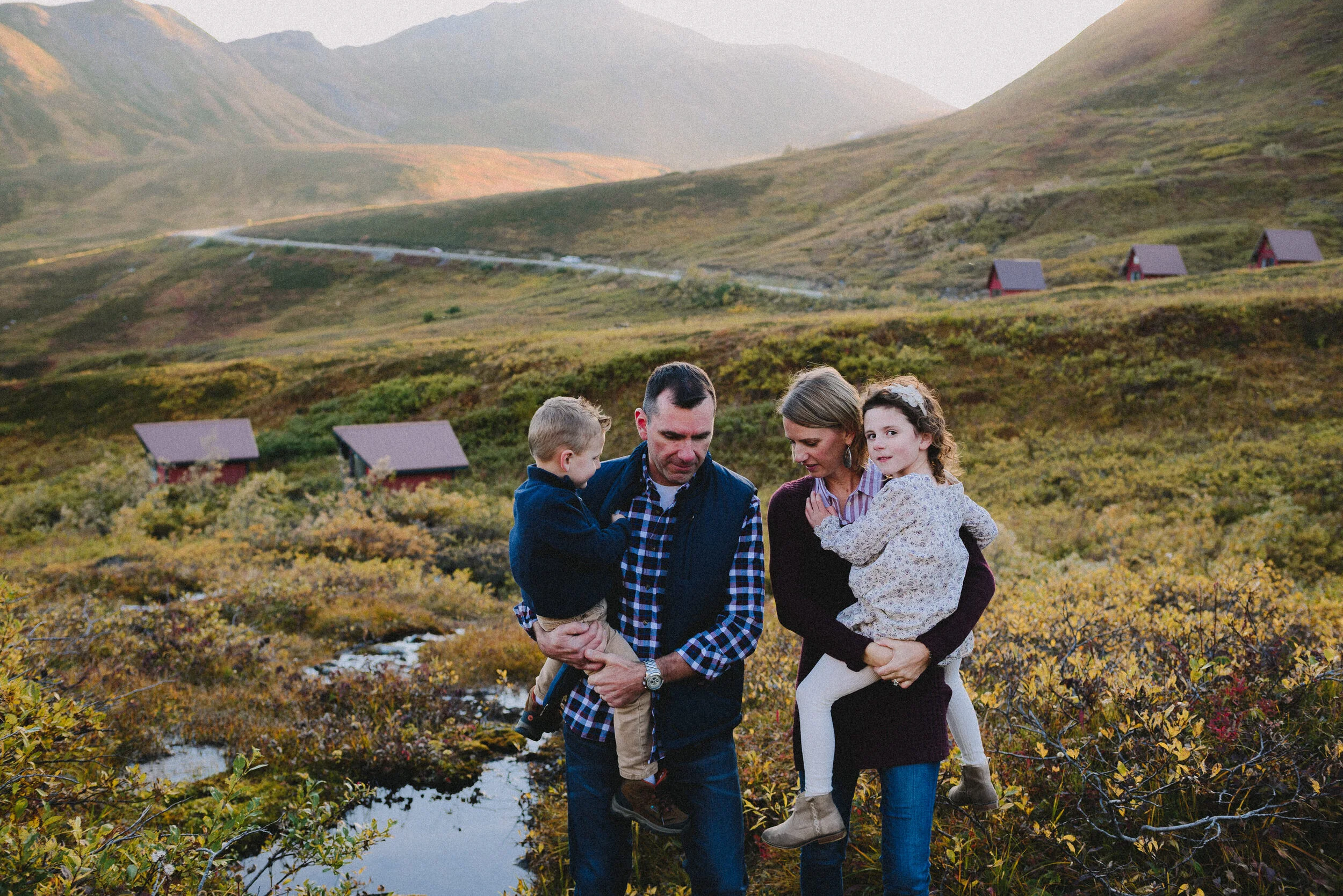 D'Amico | Hatcher Pass Lodge Fall Family Session