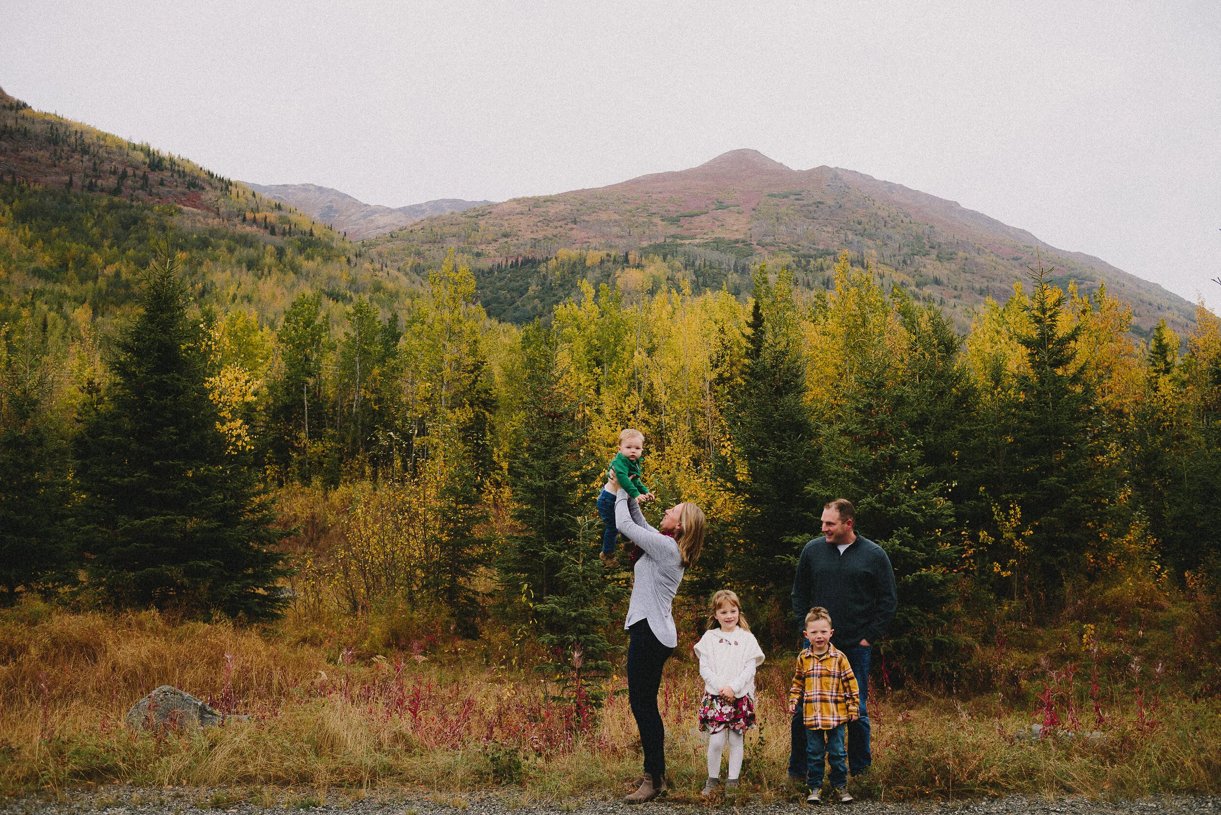 Scarpella | North Fork Eagle River Fall Family Session