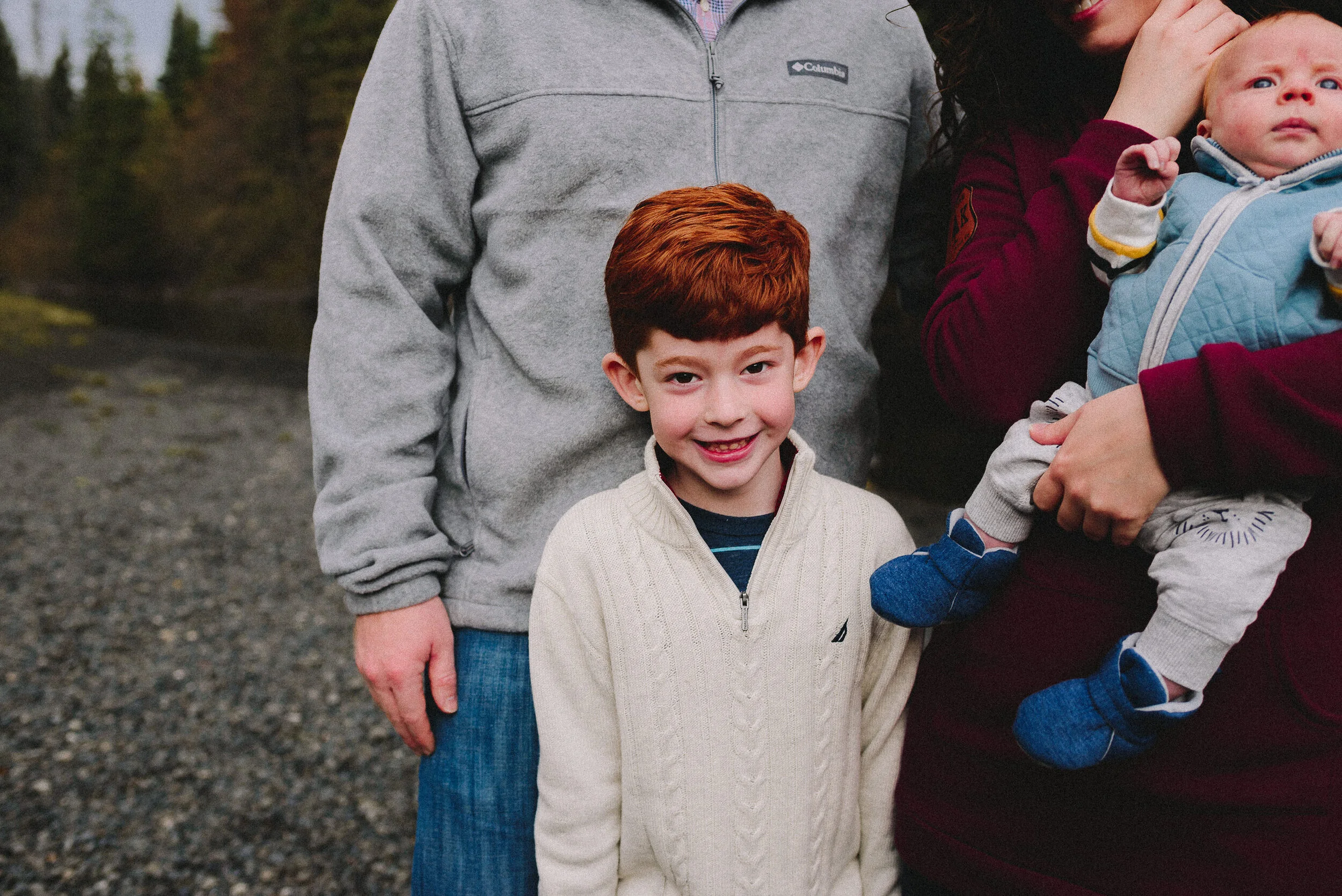 Cole | North Fork Eagle River Fall Family Session