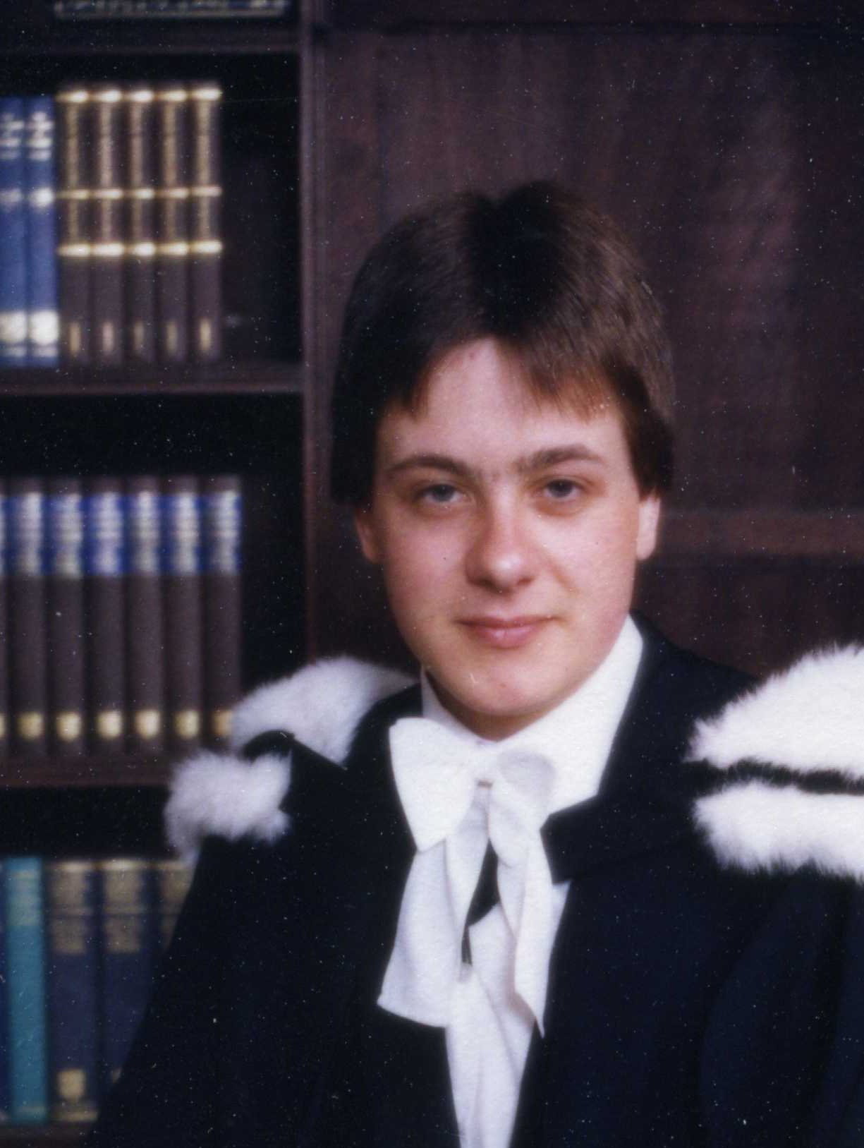 Cambridge graduation, 1983