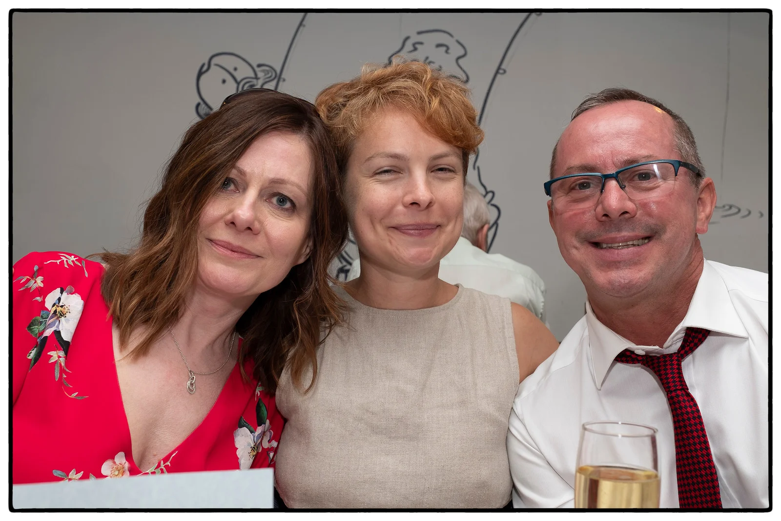 Jen, Tanya and John