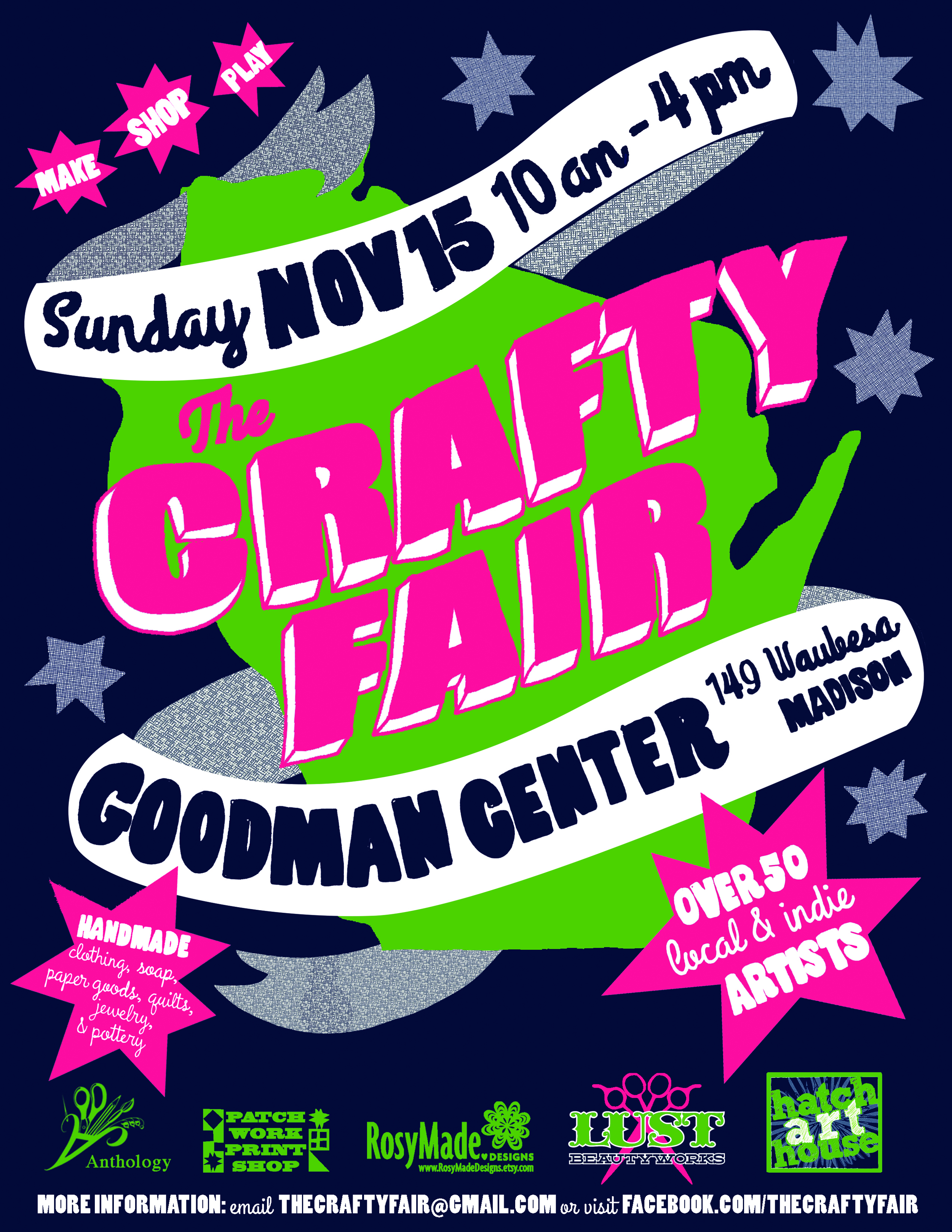 Crafty Fair 2015 Flyer