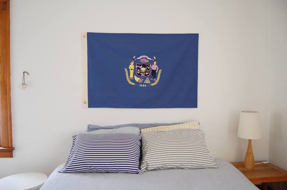 Wisconsin Flag (collaboration with Cortney Heimerl)