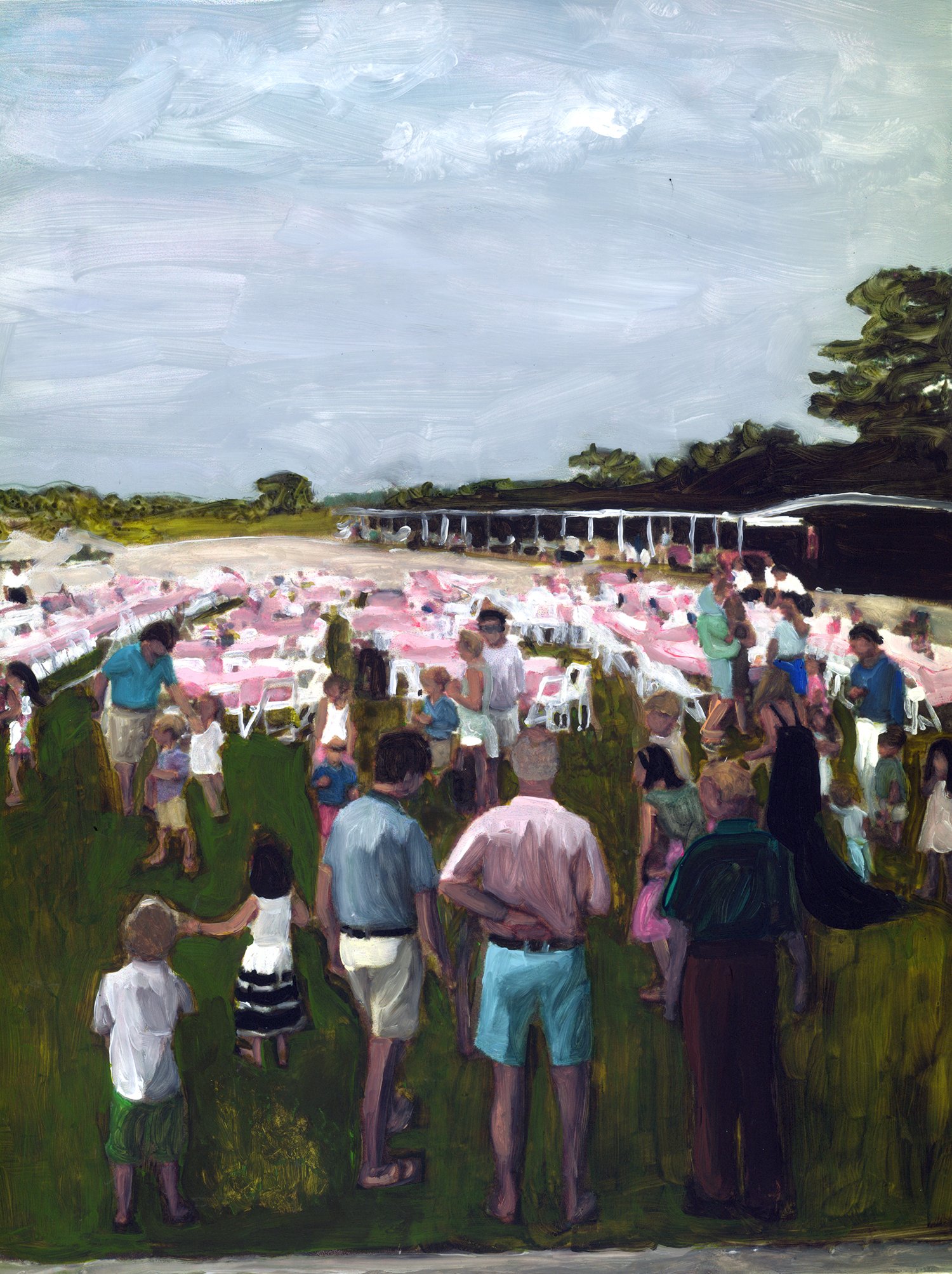 the country club crowd