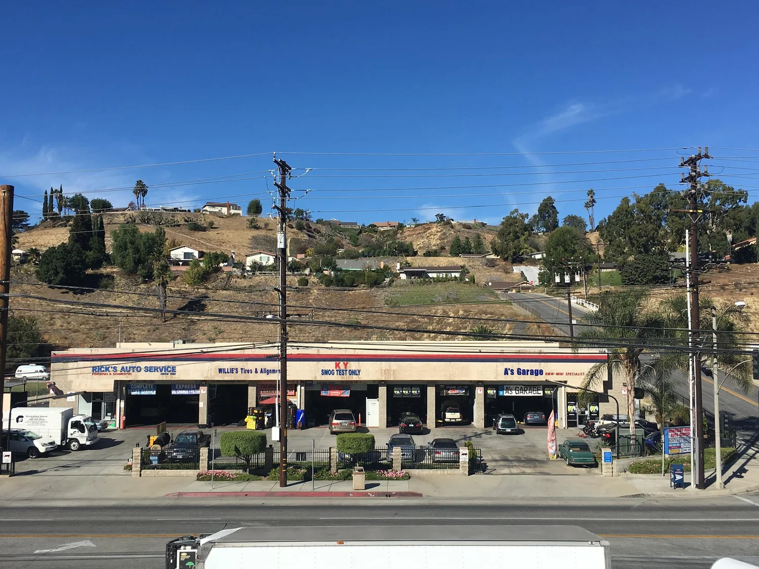 SKY Smog storefront at 705 Monterey Pass Road