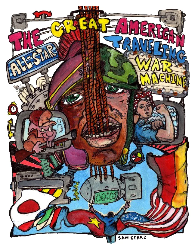 THE GREAT AMERICAN ALL-STAR TRAVELING WAR MACHINE