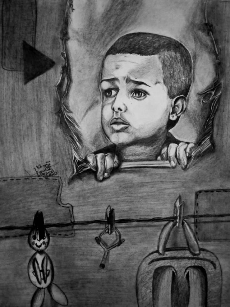 Figure 3: Children of Refugee Camps -- A Violated Childhood