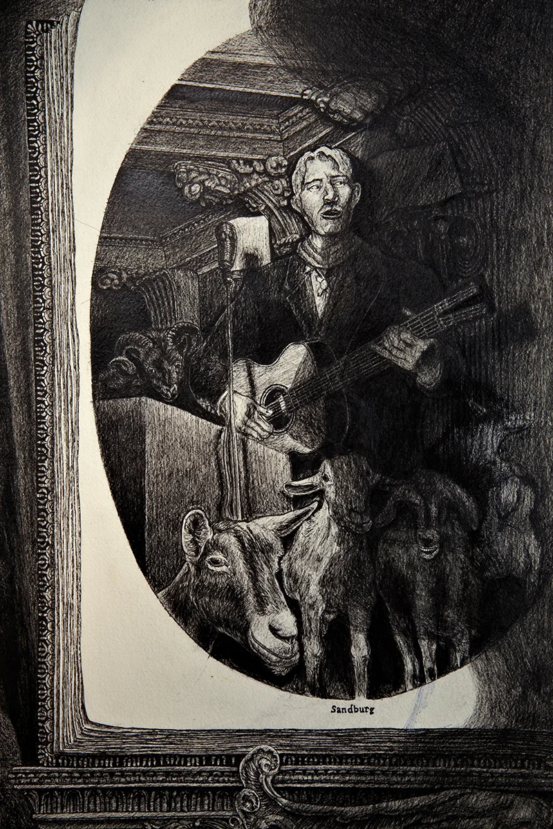 The Poet's Song, 2000 (detail)
