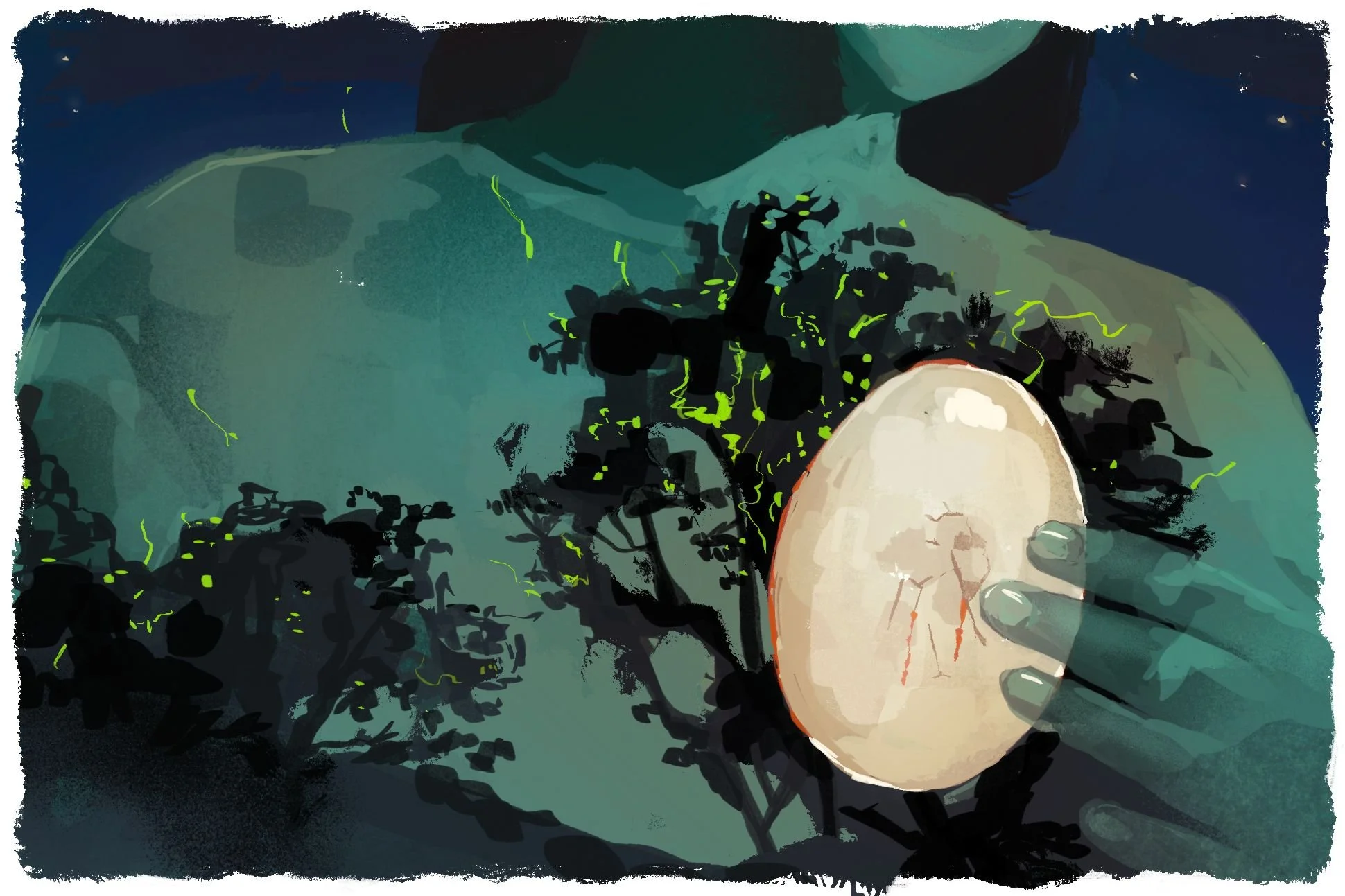 Like Fireflies Hanging from the Tamarind Tree