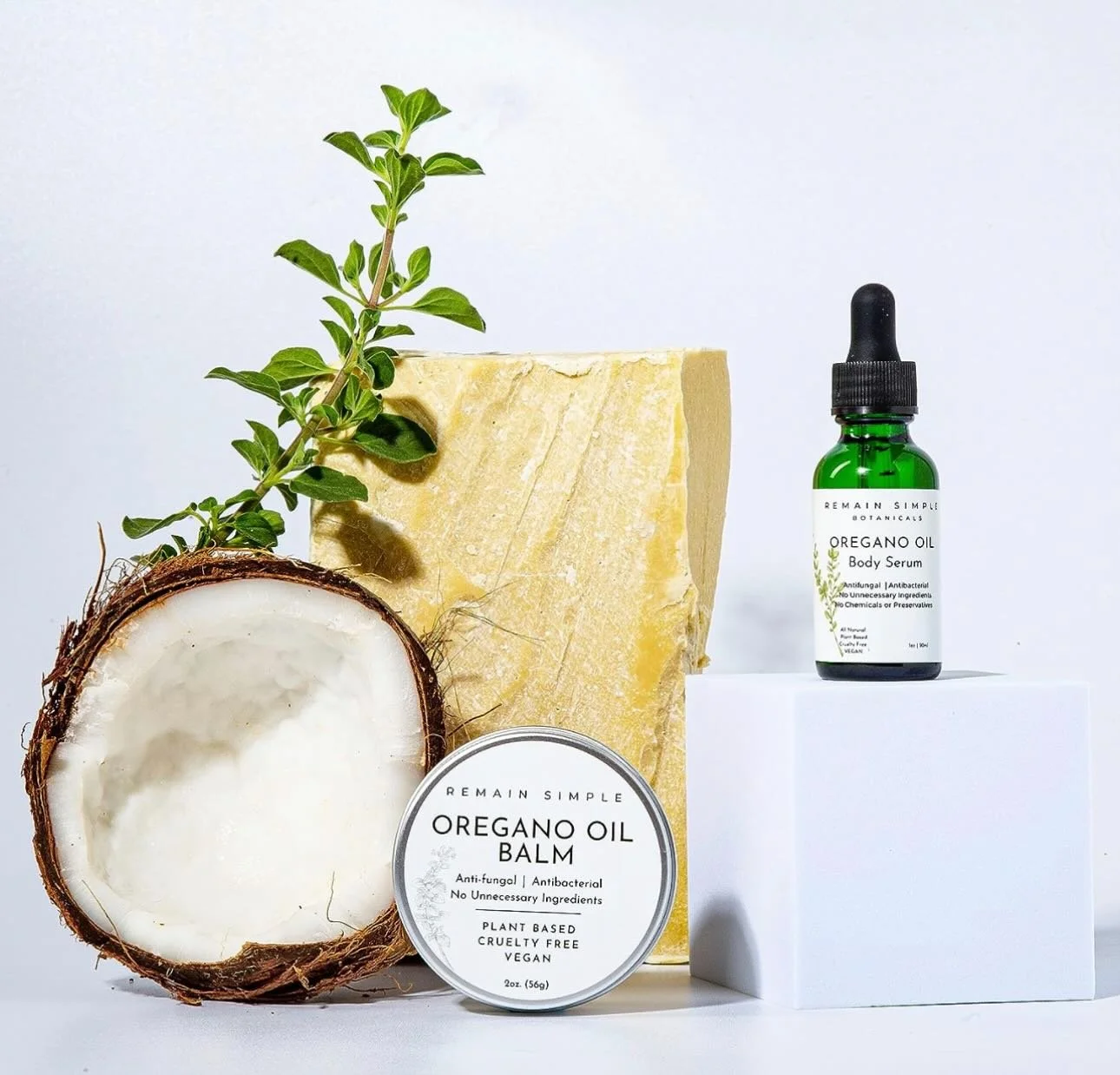 ✨ Powerful Healing. Naturally Simple. ✨
Meet your new skincare essentials: Remain Simple&rsquo;s Oregano Oil Balm + Oregano Oil Serum &mdash; handcrafted to restore, protect, and purify your skin from the inside out. 💚

🌿 Oregano Oil is one of natu