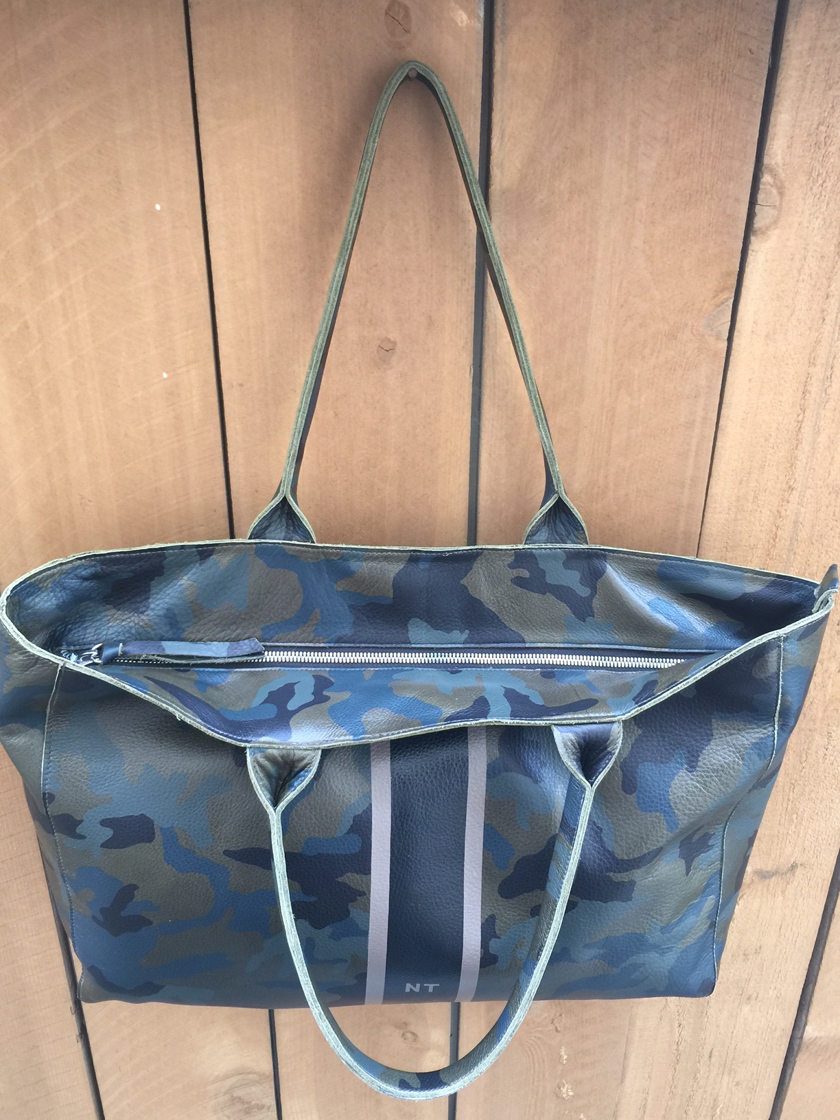 Noha Tote in Camouflage Leather — NOT RATIONAL