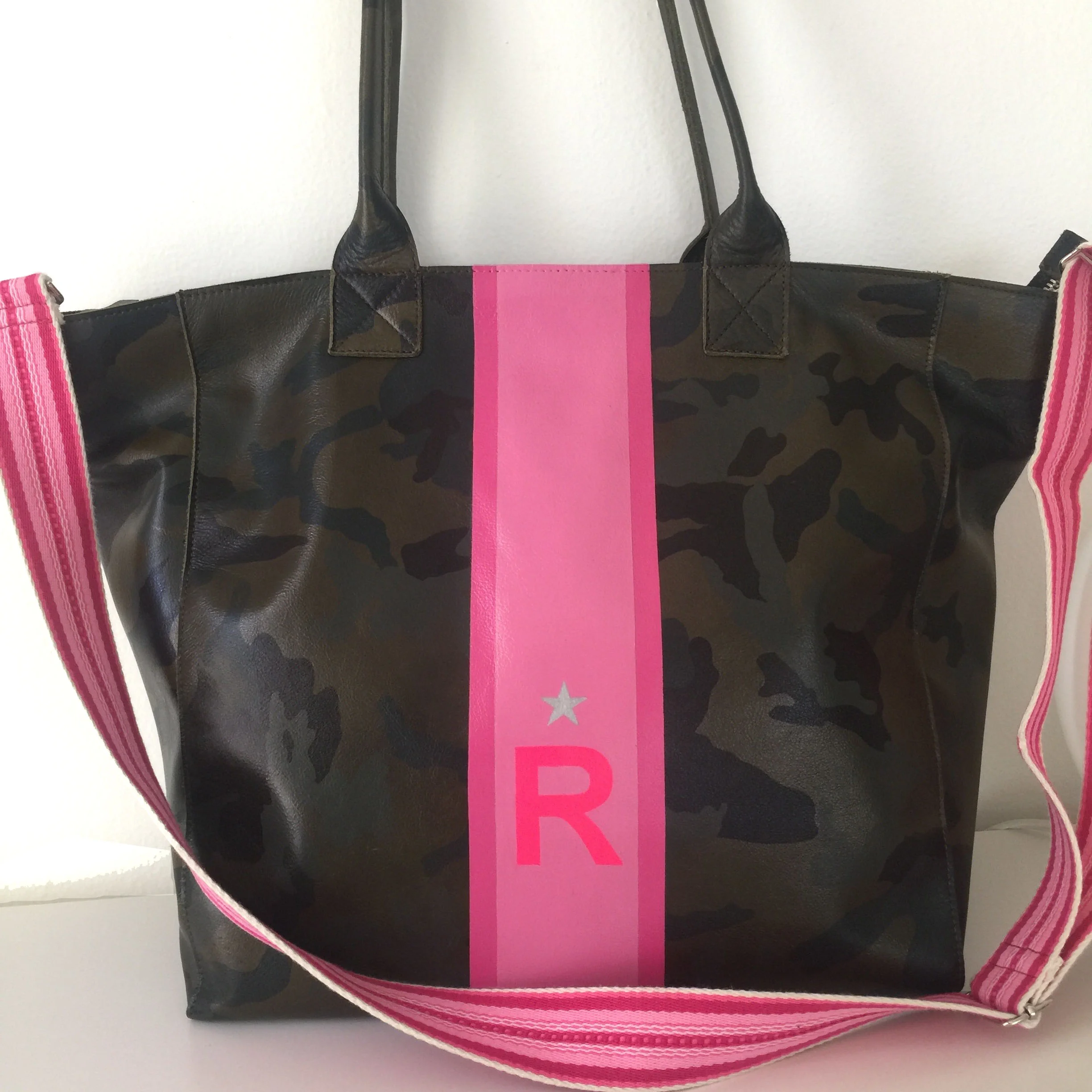 mimi parker thatch camo bag