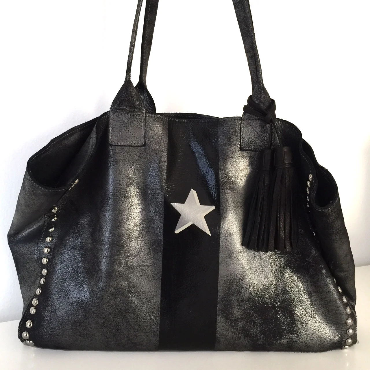 JAKE studded Customized with Stripe and Shadowed Star
