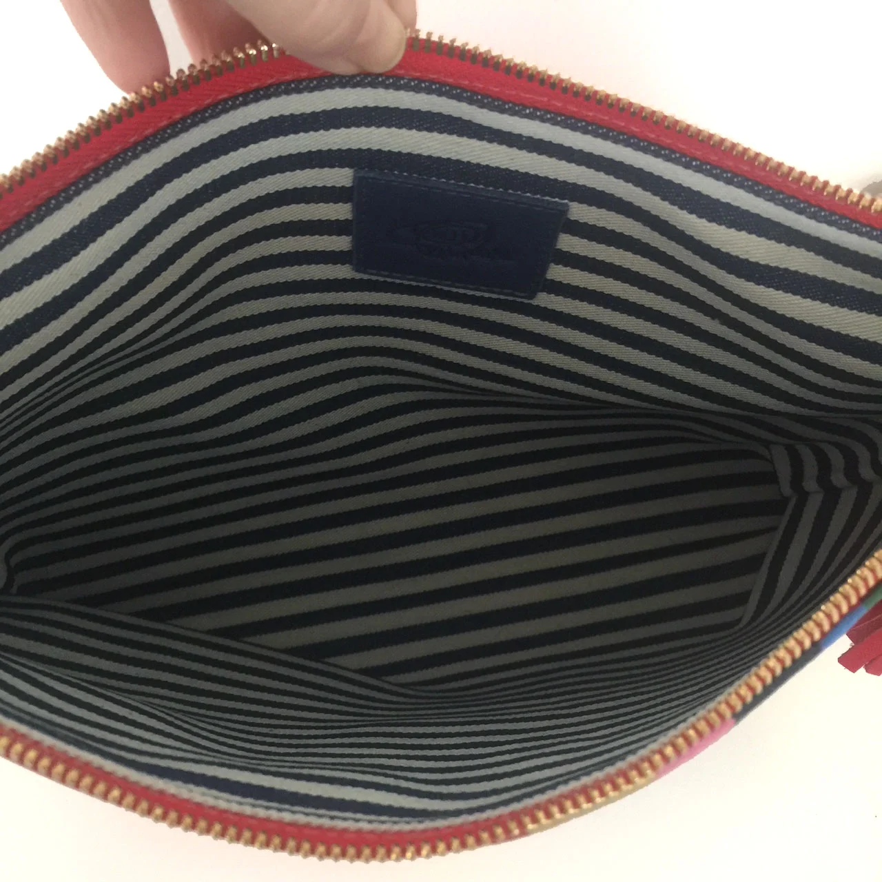 Redclutch w multi stripes_inside.jpg